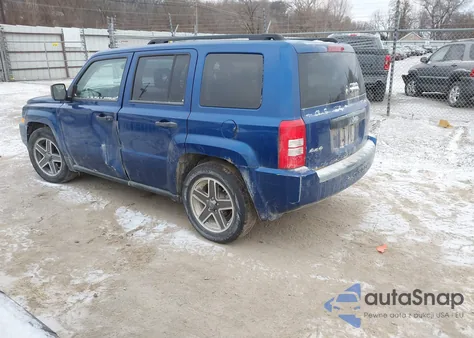 2009 Jeep Patriot Sport from USA, damaged, VIN 1J4FF28B49D145598